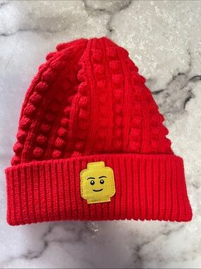 Lego Man Toddler Beanie Knit Cap